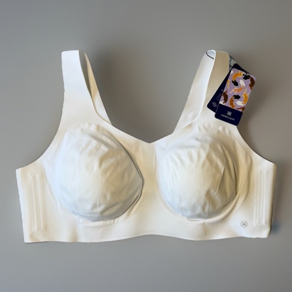 Honeylove Other - NWT Honeylove V Neck Bra‎ Liftwear Wireless Support White Womens 3X Padded